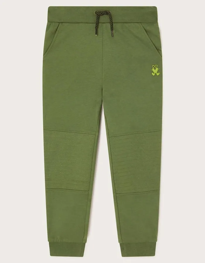 Monsoon Reinforced Knee Joggers Green Children Casualwear Collection