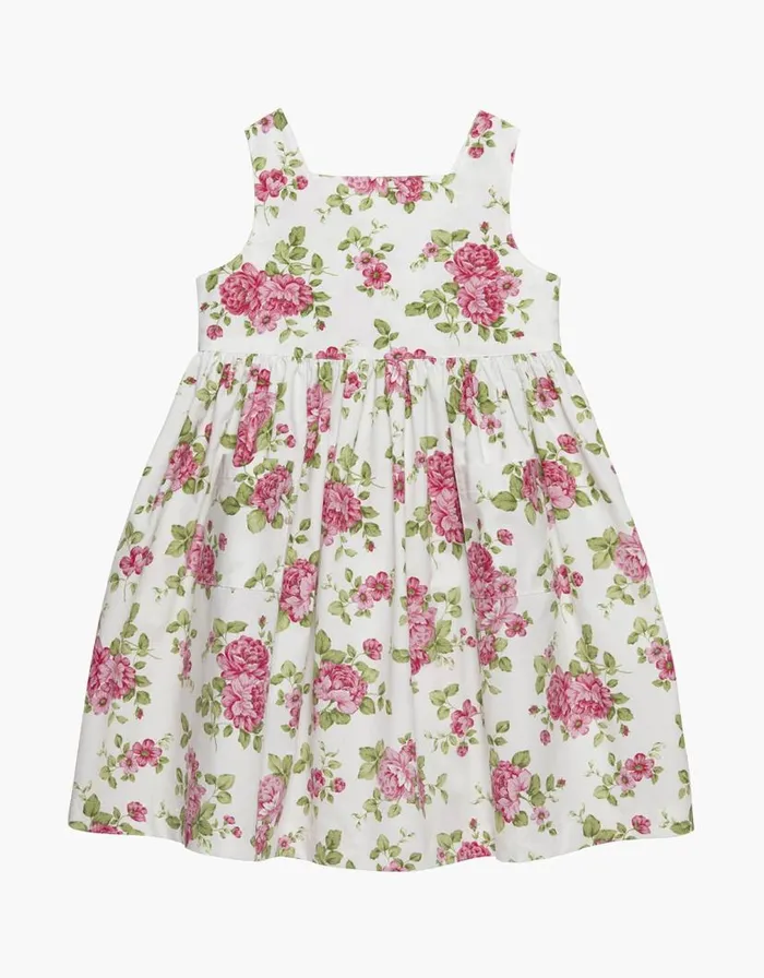 Monsoon Trotters Floral Pocket Dress Pink Children Dresses Monsoon Trotters Floral Pocket Dress Pink Children Dresses