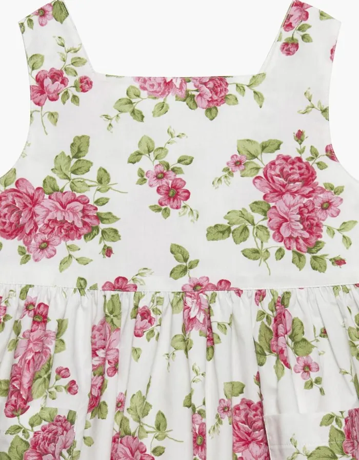 Monsoon Trotters Floral Pocket Dress Pink Children Dresses Monsoon Trotters Floral Pocket Dress Pink Children Dresses