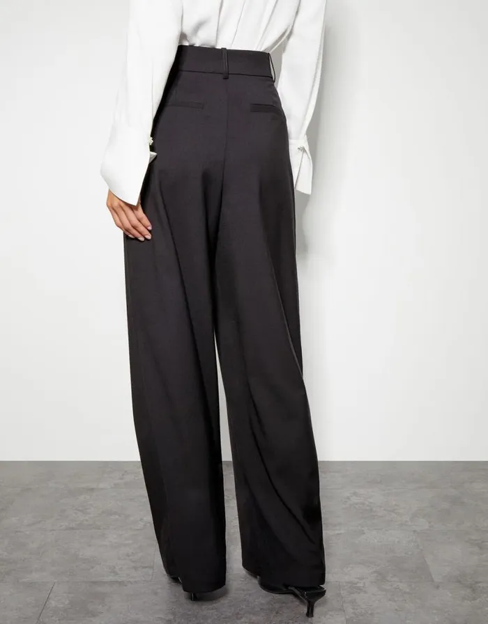 Monsoon Wendy Wide Leg Trousers Black Women Trousers and Jeans Monsoon Wendy Wide Leg Trousers Black Women Trousers and Jeans
