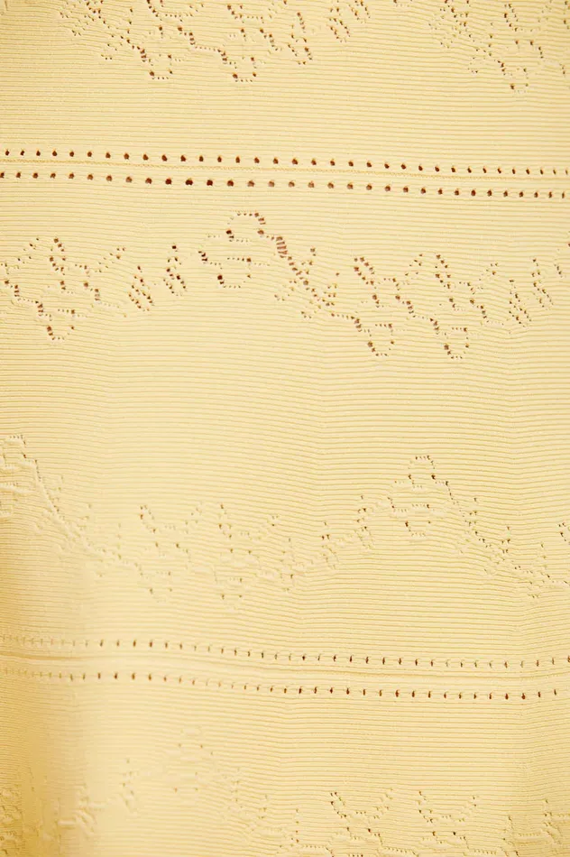 Needle and Thread Pretty Pointelle Knit Gown Yellow Women Day Dresses