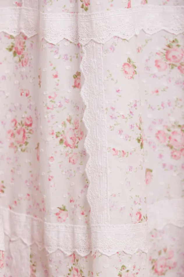 Needle and Thread Vintage Ditsy Sophia Long Sleeve Ankle Gown Multi Women Day Dresses Needle and Thread Vintage Ditsy Sophia Long Sleeve Ankle Gown Multi Women Day Dresses