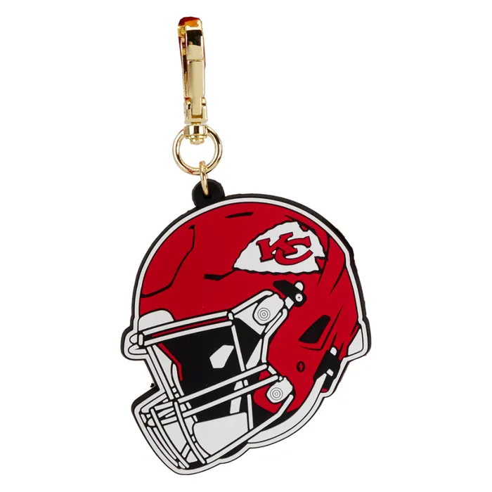 NFL Kansas City Chiefs Clear Convertible Backpack and Tote Bag Unisex Loungefly Backpacks