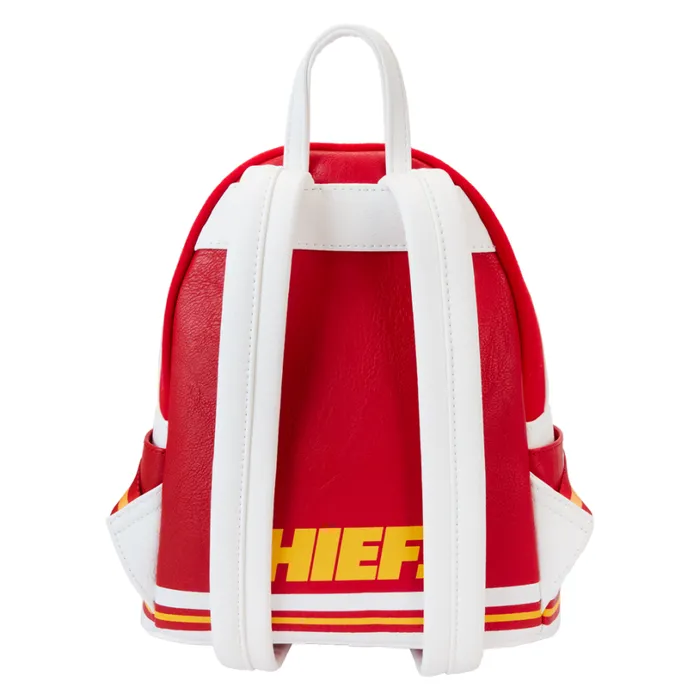 NFL Kansas City Chiefs Varsity Mini Backpack Unisex Loungefly Backpacks