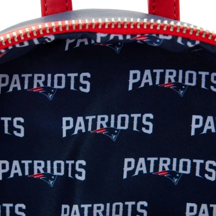 NFL New England Patriots Patches Mini Backpack Unisex Loungefly Backpacks