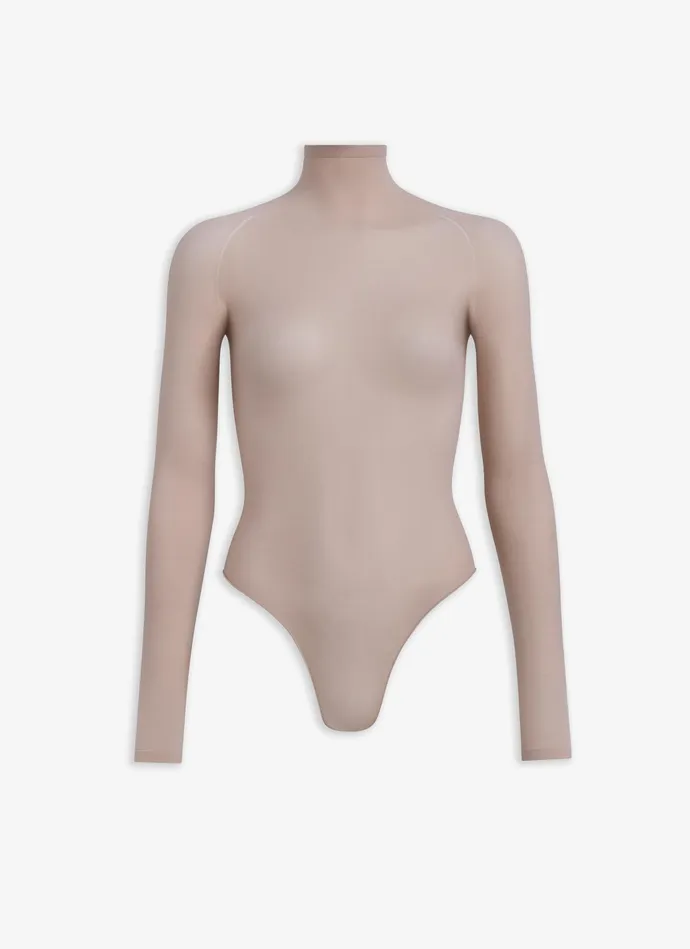 Nude SECOND SKIN BODY Women Alaa Bodysuits and Leggings
