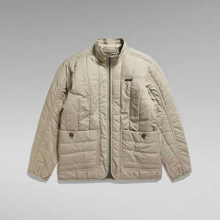 Overshirts Men GStar RAW Liner Overshirt Elephant Skin