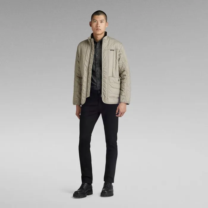 Overshirts Men GStar RAW Liner Overshirt Elephant Skin