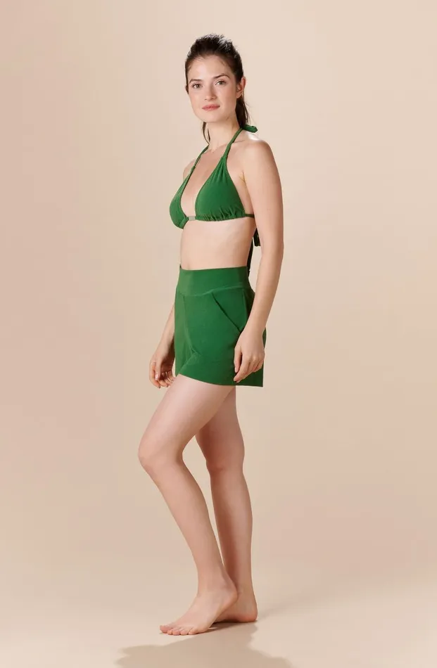 Pain De Sucre Beachwear Women Marlene Olive Green