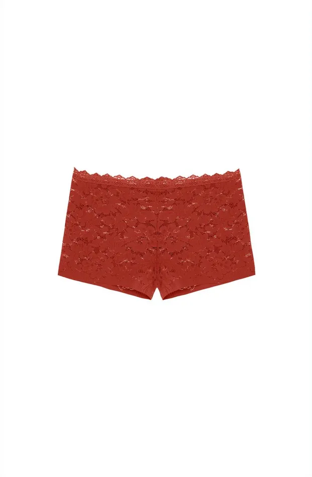 Pain De Sucre Boyshorts Women Bobby Brick Red Brick