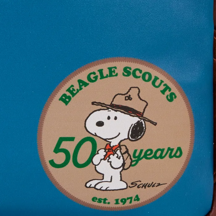Peanuts 50th Anniversary Snoopy039s Beagle Scouts Mini Backpack Unisex Loungefly Backpacks Peanuts 50th Anniversary Snoopy039s Beagle Scouts Mini Backpack Unisex Loungefly Backpacks