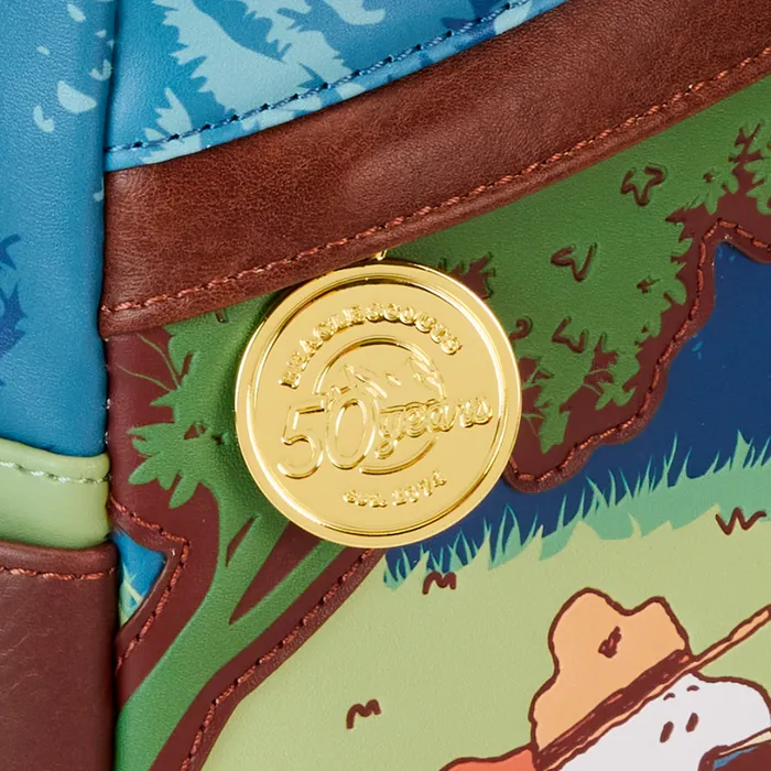 Peanuts 50th Anniversary Snoopy039s Beagle Scouts Mini Backpack Unisex Loungefly Backpacks Peanuts 50th Anniversary Snoopy039s Beagle Scouts Mini Backpack Unisex Loungefly Backpacks