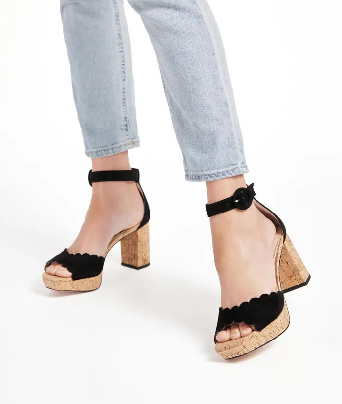 Pelle Moda Aneko Platform 8211 Black Black Kid Suede Women High Heels Pelle Moda Aneko Platform 8211 Black Black Kid Suede Women High Heels