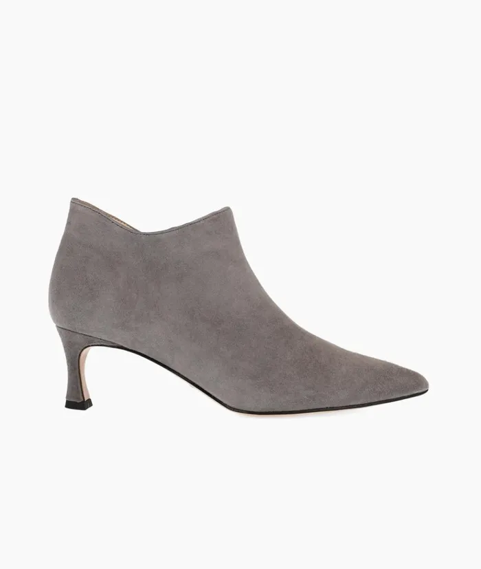 Pelle Moda Colsen Bootie 8211 Steel Steel Kid Suede Women Low Heels