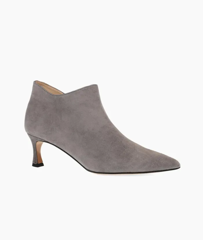 Pelle Moda Colsen Bootie 8211 Steel Steel Kid Suede Women Low Heels Pelle Moda Colsen Bootie 8211 Steel Steel Kid Suede Women Low Heels