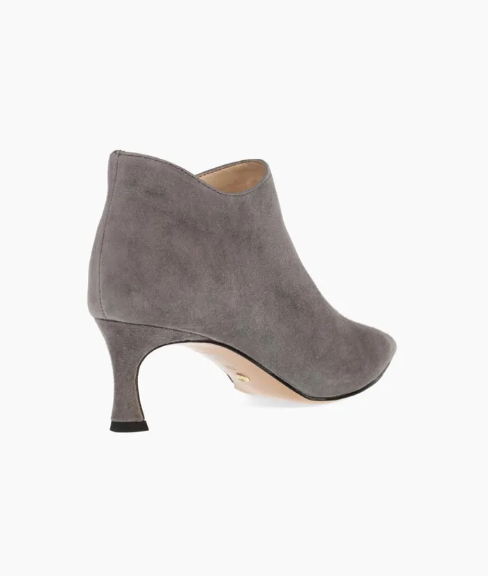 Pelle Moda Colsen Bootie 8211 Steel Steel Kid Suede Women Low Heels Pelle Moda Colsen Bootie 8211 Steel Steel Kid Suede Women Low Heels