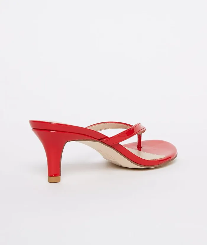 Pelle Moda Effi 4 Low Heel 8211 Flame Flame Patent Women Sandals Pelle Moda Effi 4 Low Heel 8211 Flame Flame Patent Women Sandals