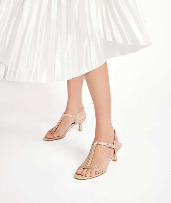Pelle Moda Iya Low Heel 8211 Gold Platinum Gold SatinMetallic Suede Women Low Heels Pelle Moda Iya Low Heel 8211 Gold Platinum Gold SatinMetallic Suede Women Low Heels