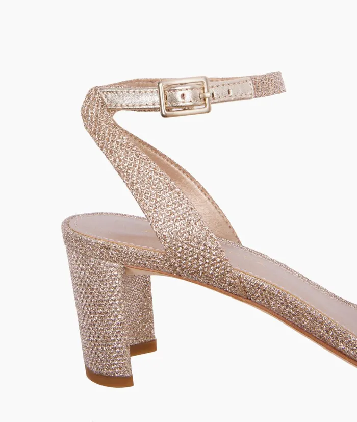 Pelle Moda Moira 2 Low Heel 8211 Gold Platinum Gold Metallic Textile Women Low Heels Pelle Moda Moira 2 Low Heel 8211 Gold Platinum Gold Metallic Textile Women Low Heels