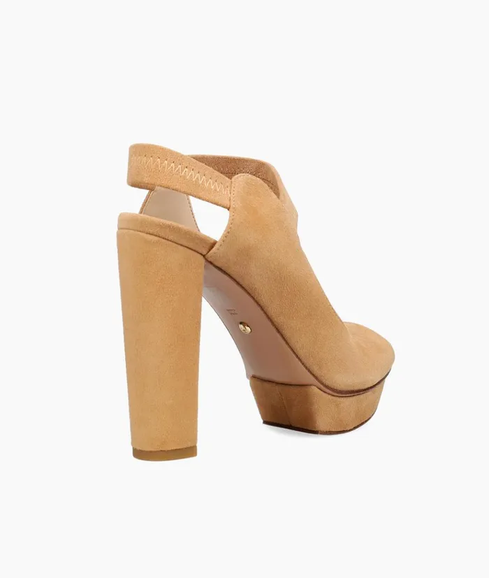 Pelle Moda Pacey Platform 8211 Latte Latte Kid Suede Women High Heels Pelle Moda Pacey Platform 8211 Latte Latte Kid Suede Women High Heels