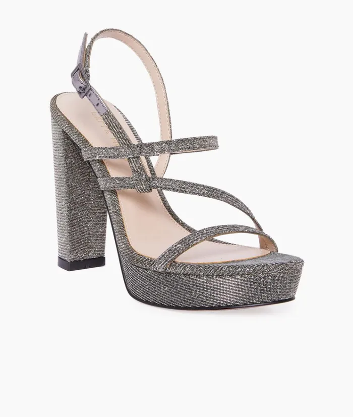 Pelle Moda Patsi 2 Platform 8211 Smoke Smoke Glitter Textile Women Platforms Pelle Moda Patsi 2 Platform 8211 Smoke Smoke Glitter Textile Women Platforms