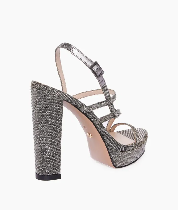 Pelle Moda Patsi 2 Platform 8211 Smoke Smoke Glitter Textile Women Platforms Pelle Moda Patsi 2 Platform 8211 Smoke Smoke Glitter Textile Women Platforms