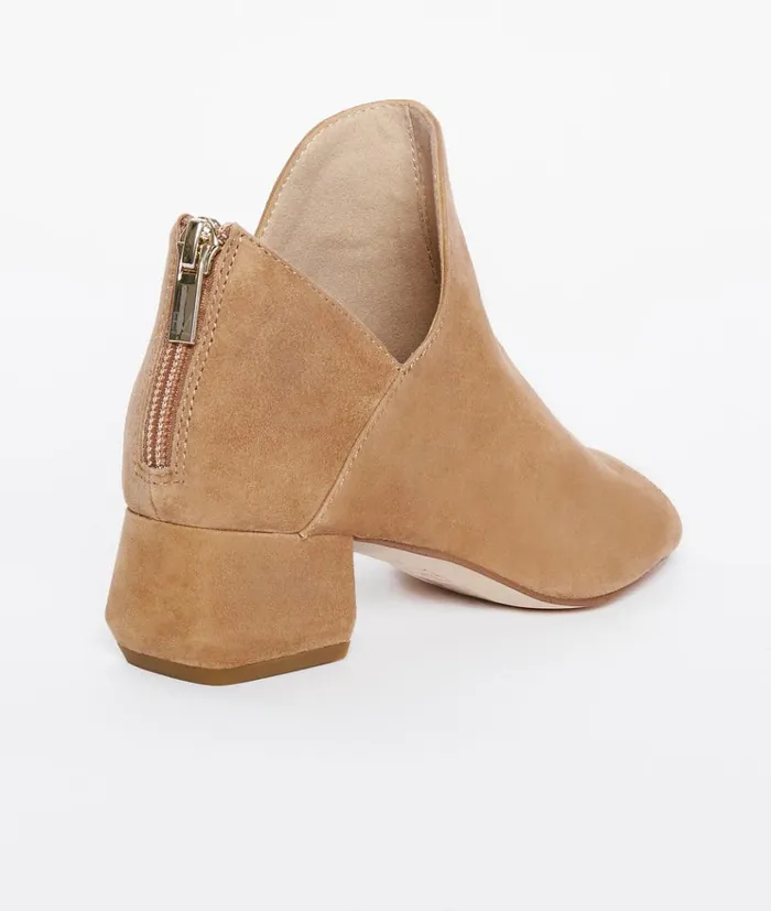 Pelle Moda Vonn Bootie 8211 Latte Latte Kid Suede Women Low Heels Pelle Moda Vonn Bootie 8211 Latte Latte Kid Suede Women Low Heels