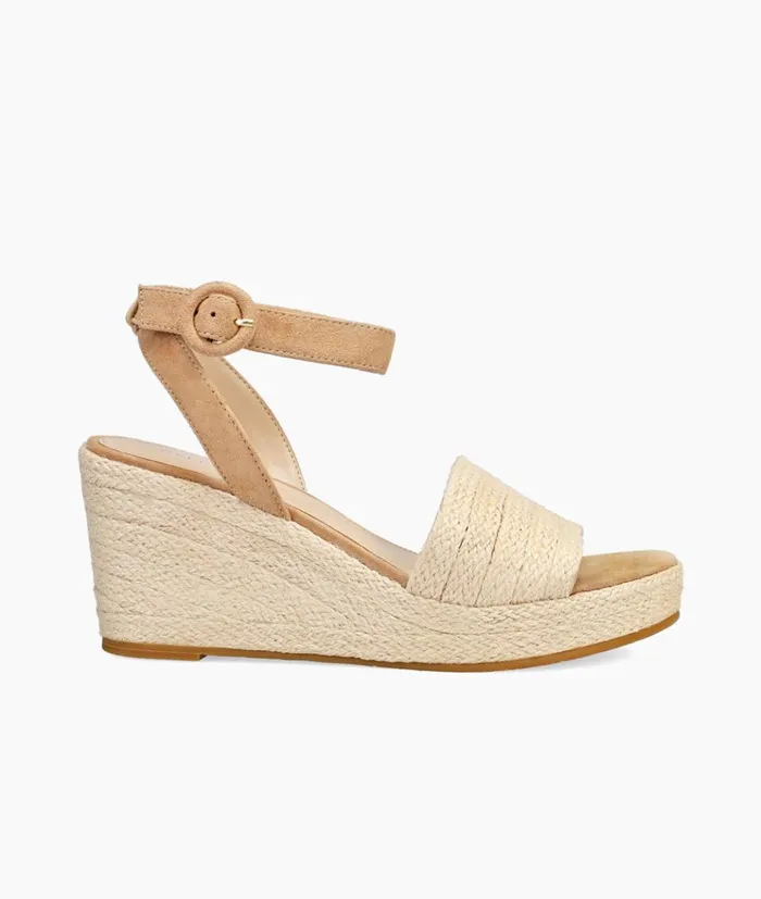 Pelle Moda Wilder Wedge 8211 Natural Natural Jute Rope Women Wedges