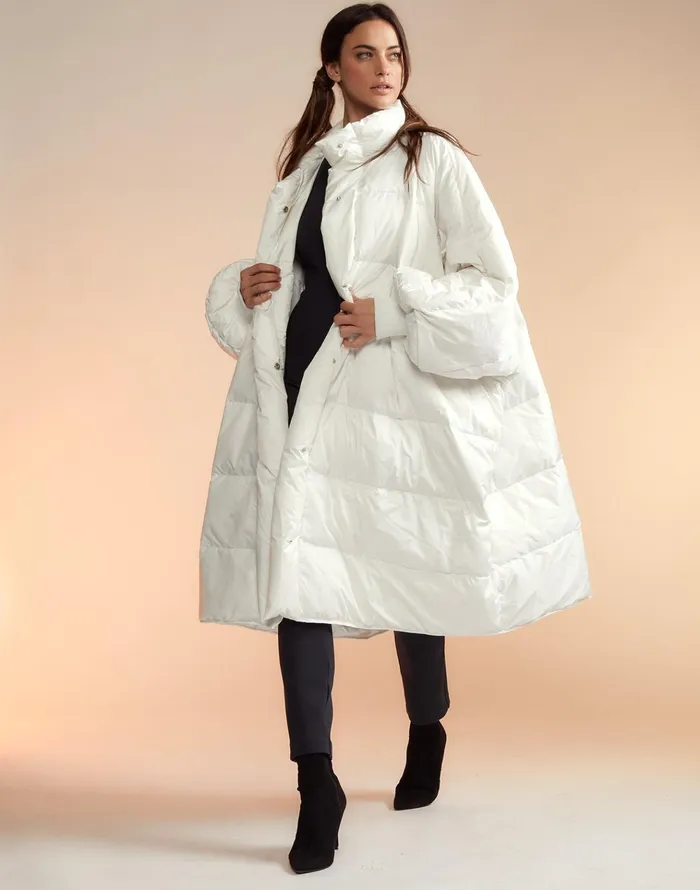 Pillow Puffer 8211 White Women Cynthia Rowley Jackets and Coats