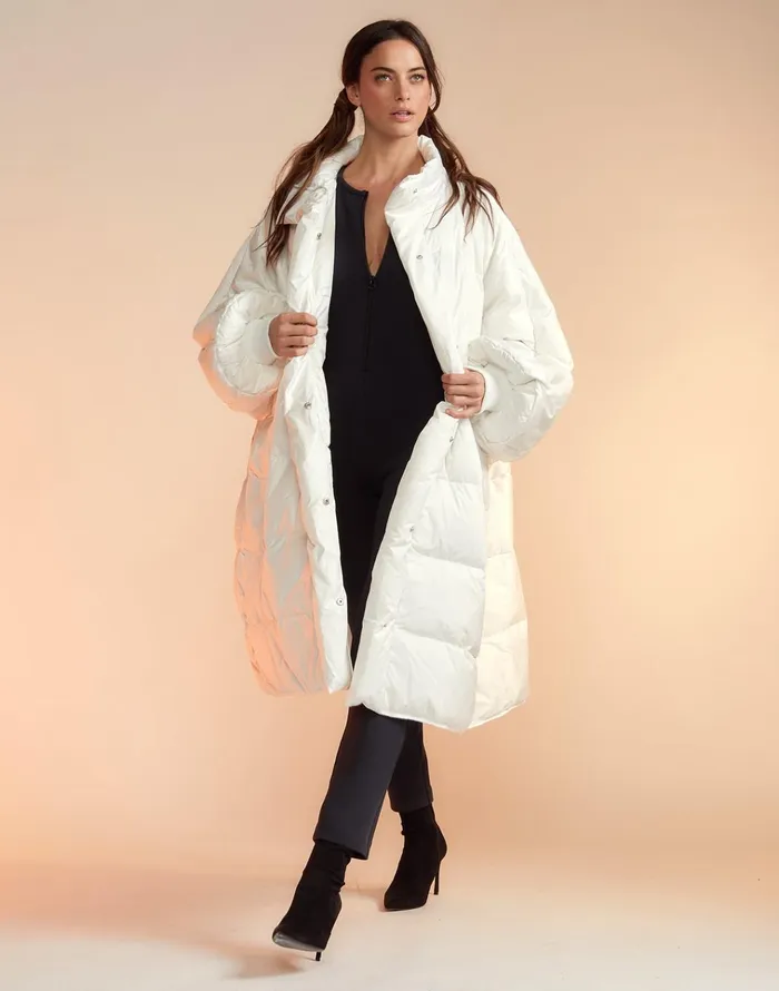 Pillow Puffer 8211 White Women Cynthia Rowley Jackets and Coats