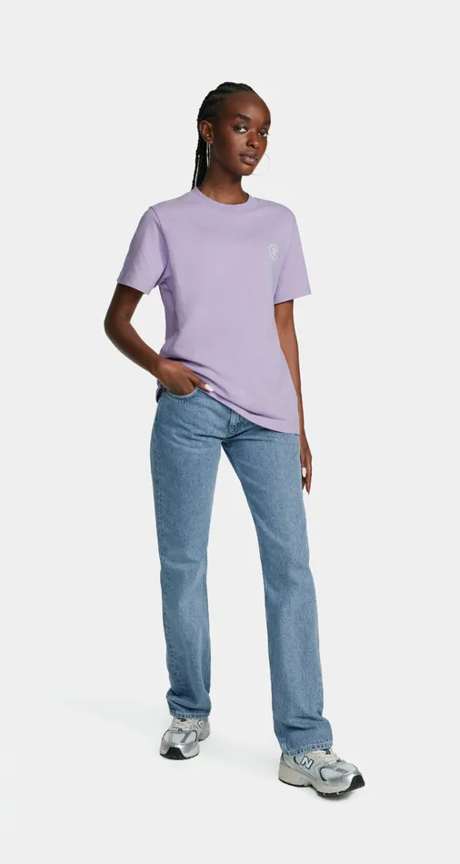 Purple Rose Esy Circle TShirt Purple Women Daily Paper TShirts