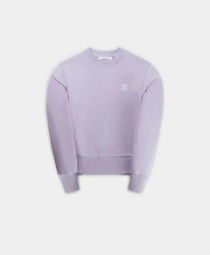 Purple Rose Evvie Circle Sweater Purple Women Daily Paper Hoodies and Sweaters