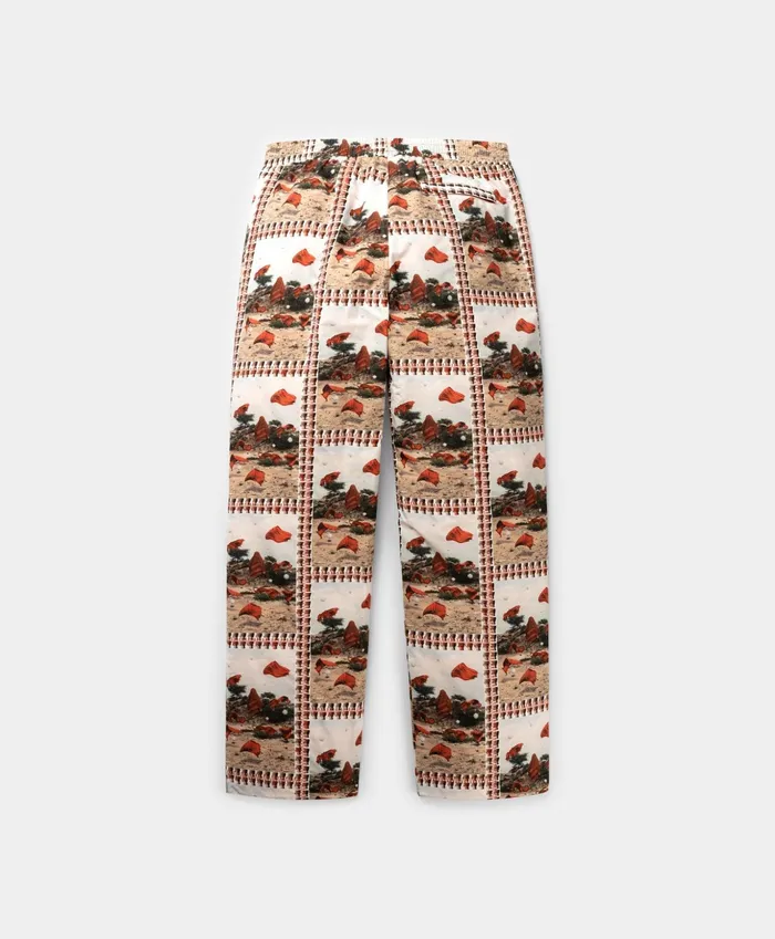 Red Grey Rashid Pants Men Daily Paper Trousers