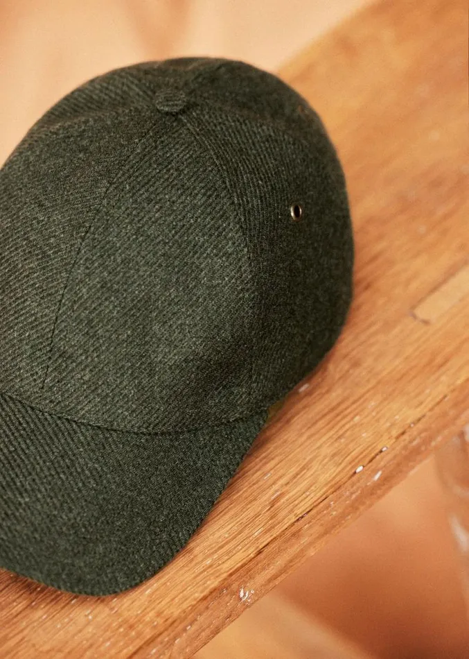 Szane Accessories Mens Chase Flannel Cap Khaki