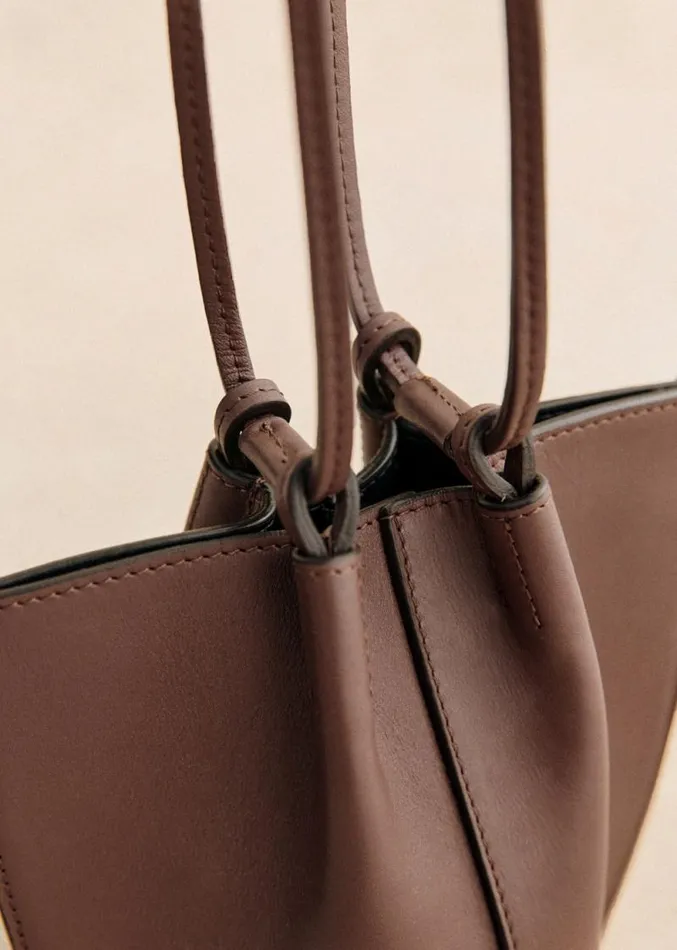 Szane Bags Womens Nano Romie Bag Smooth Chocolate