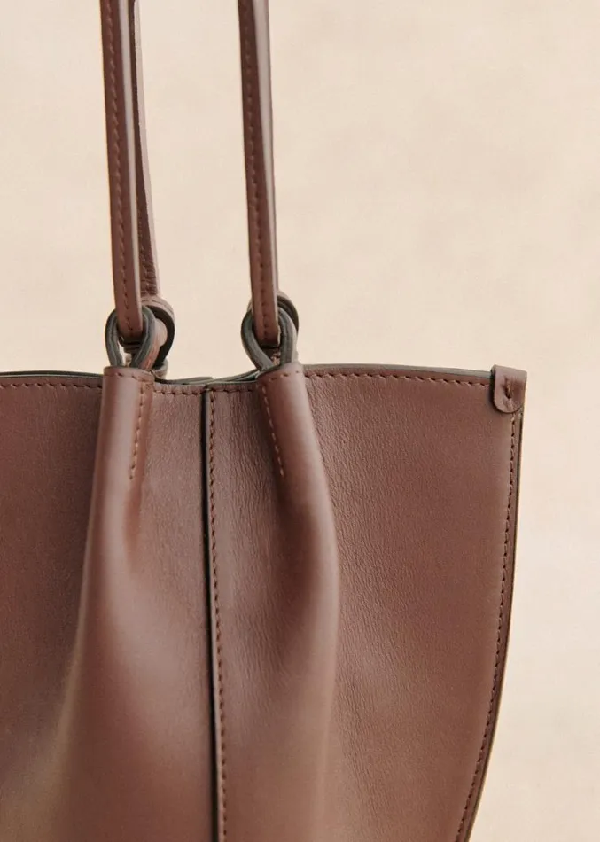 Szane Bags Womens Nano Romie Bag Smooth Chocolate