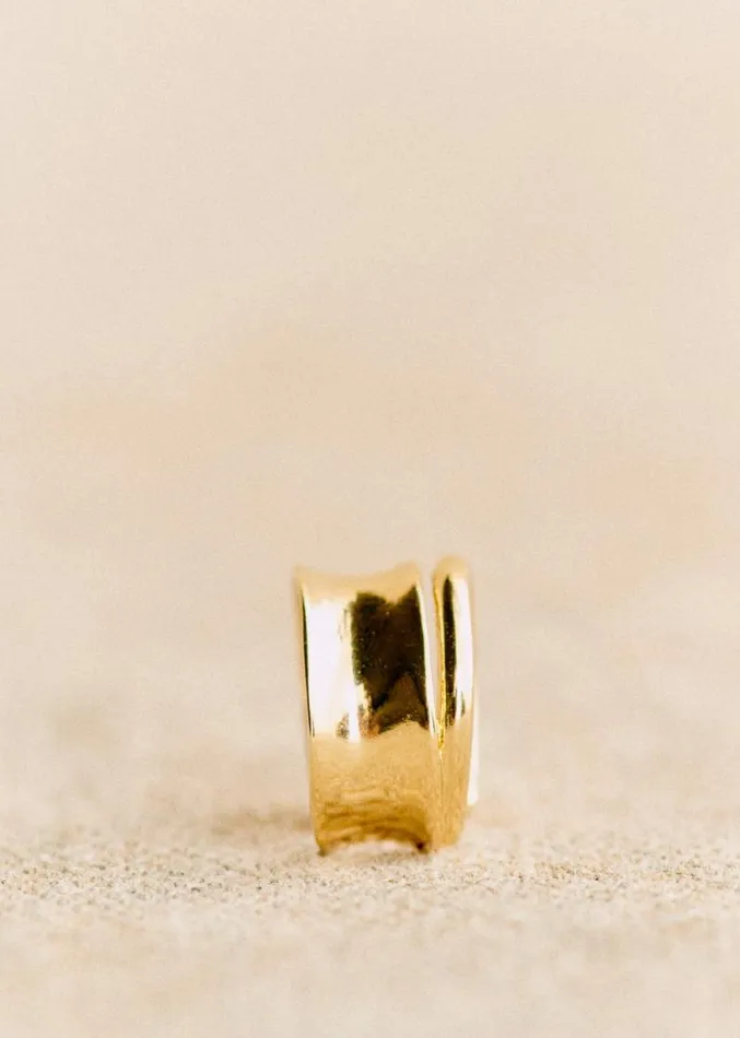 Szane Earrings Womens Petra Ear Cuff Gold