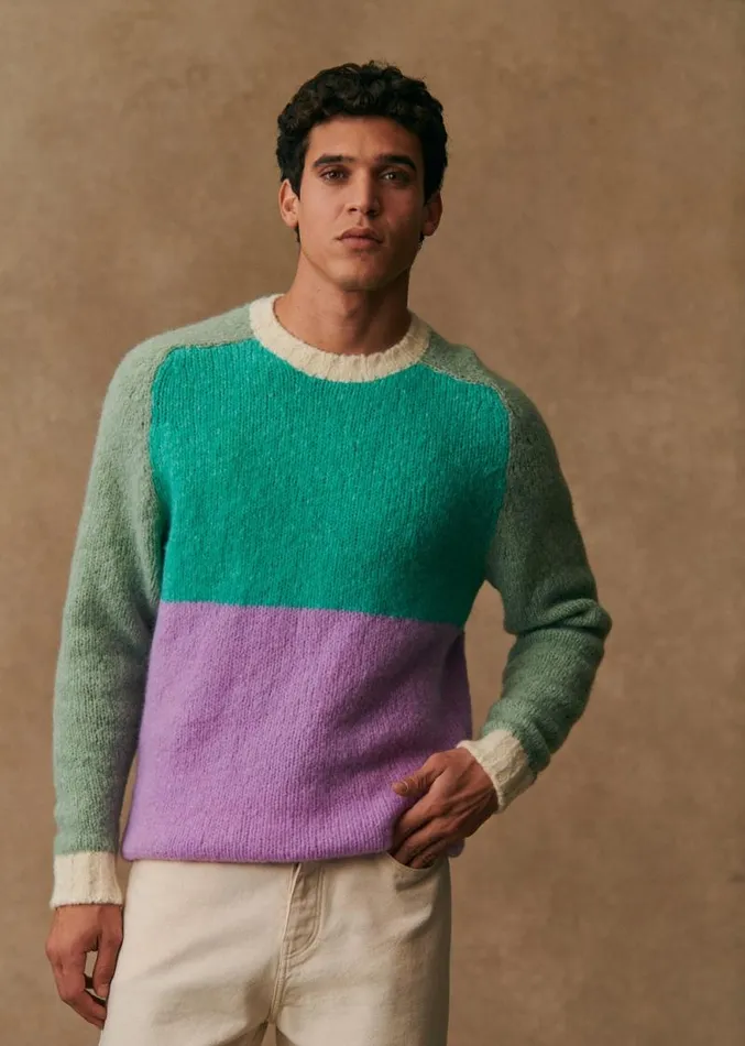Szane Knitwear Mens Gaby Sweater Multicoloured