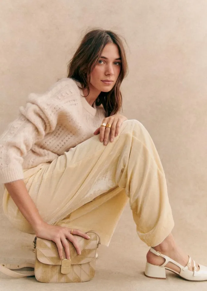 Szane Knitwear Womens Jake Jumper Vanilla