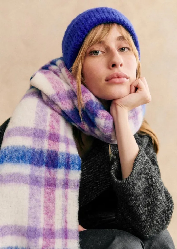 Szane Scarves Womens Paul Beanie Electric Blue