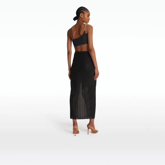 Safiyaa Amyralle Black Bikini Top Women Swimwear