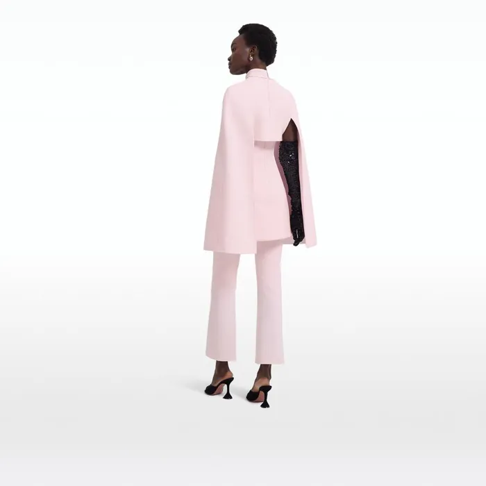Safiyaa Ceres Barely Pink Harness Women Capes and Harnesses