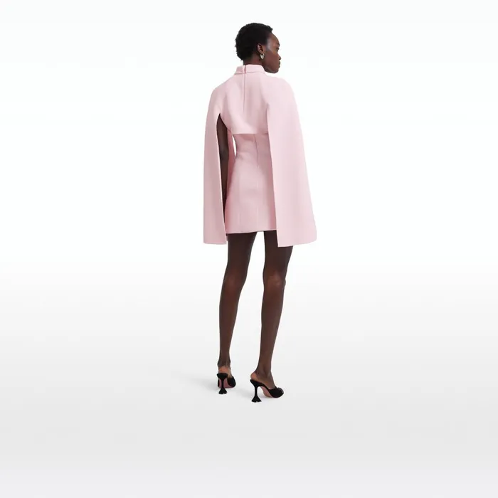 Safiyaa Ceres Barely Pink Harness Women Capes and Harnesses