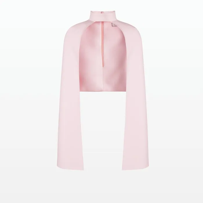 Safiyaa Ceres Barely Pink Harness Women Capes and Harnesses