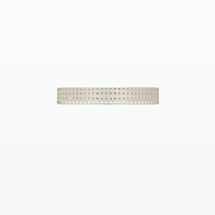 Safiyaa Clio Silver Metal Belt Women Accessories