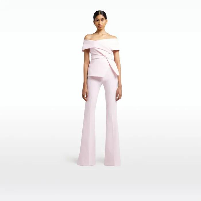 Safiyaa Eimear Barely Pink Top Women Tops