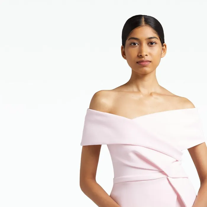 Safiyaa Eimear Barely Pink Top Women Tops