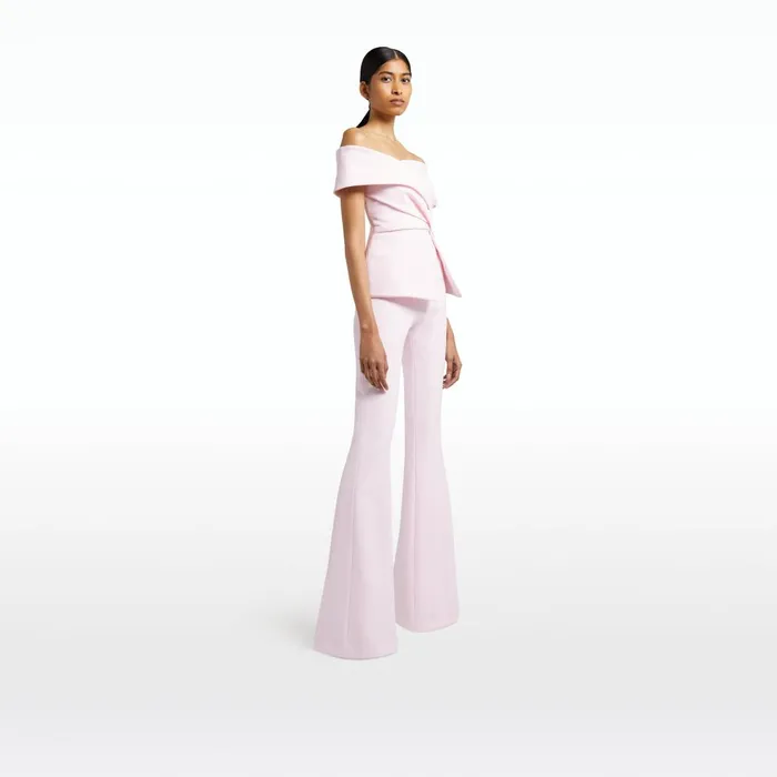 Safiyaa Eimear Barely Pink Top Women Tops