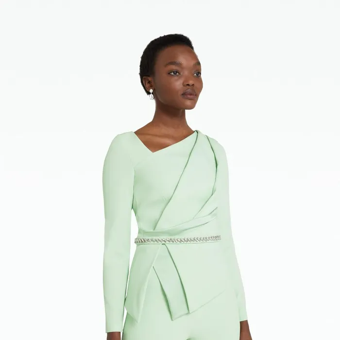 Safiyaa Farran Aloe Top Women Tops