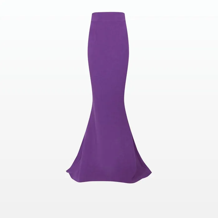 Safiyaa Gayeta Lilac Skirt Women Skirts